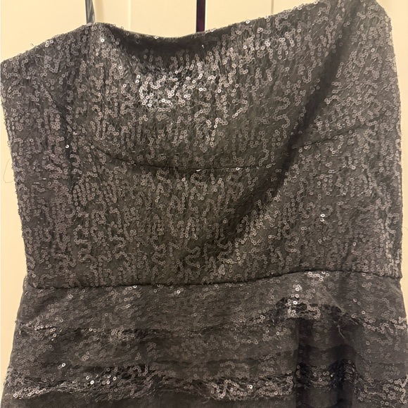 BCBG MAXAZRIA WOMENS LACE SERI BLACK POLYESTER CORSET DRESS SZ:10 $368 - Picture 4 of 8